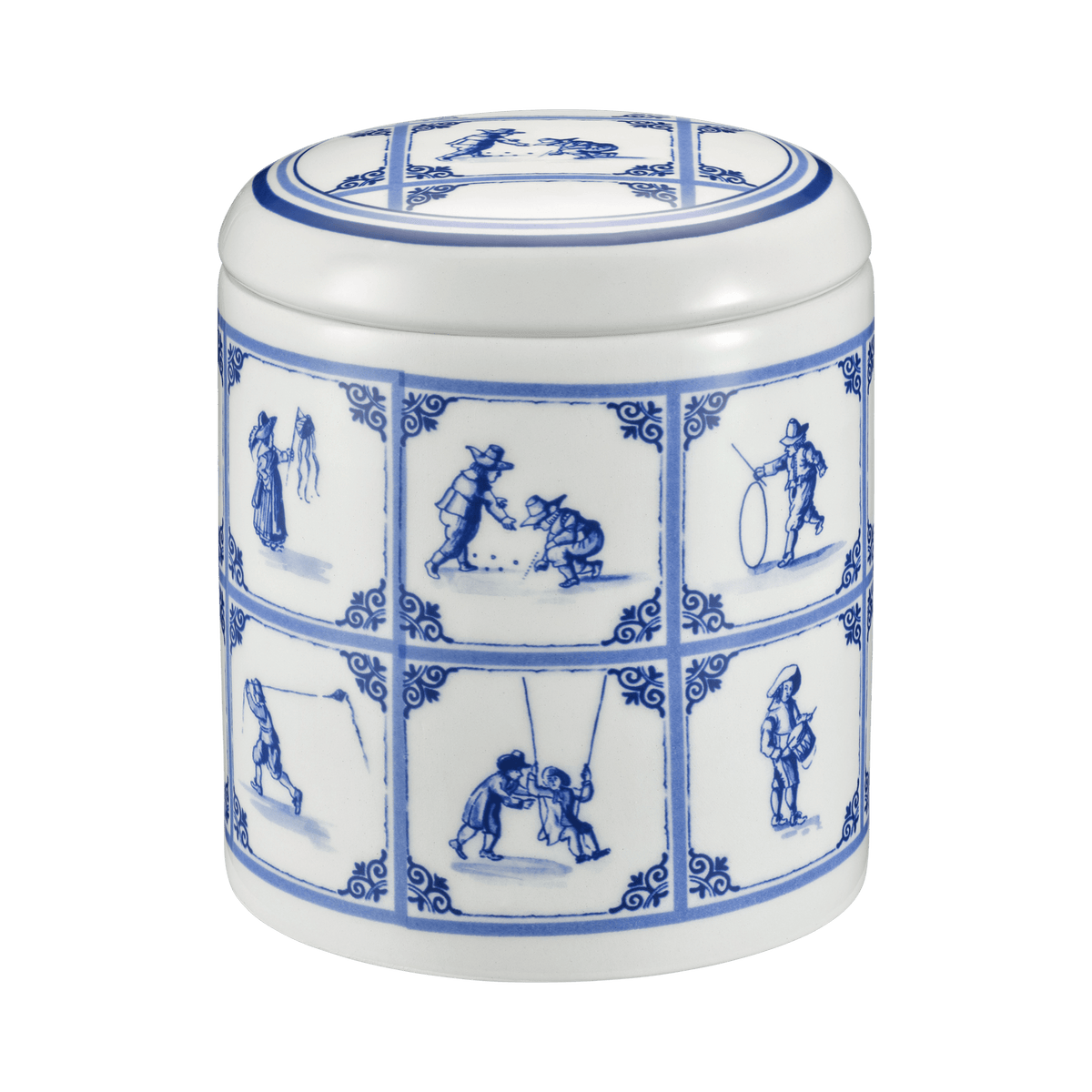 Personalised Delft Blue jar - Dutch Games