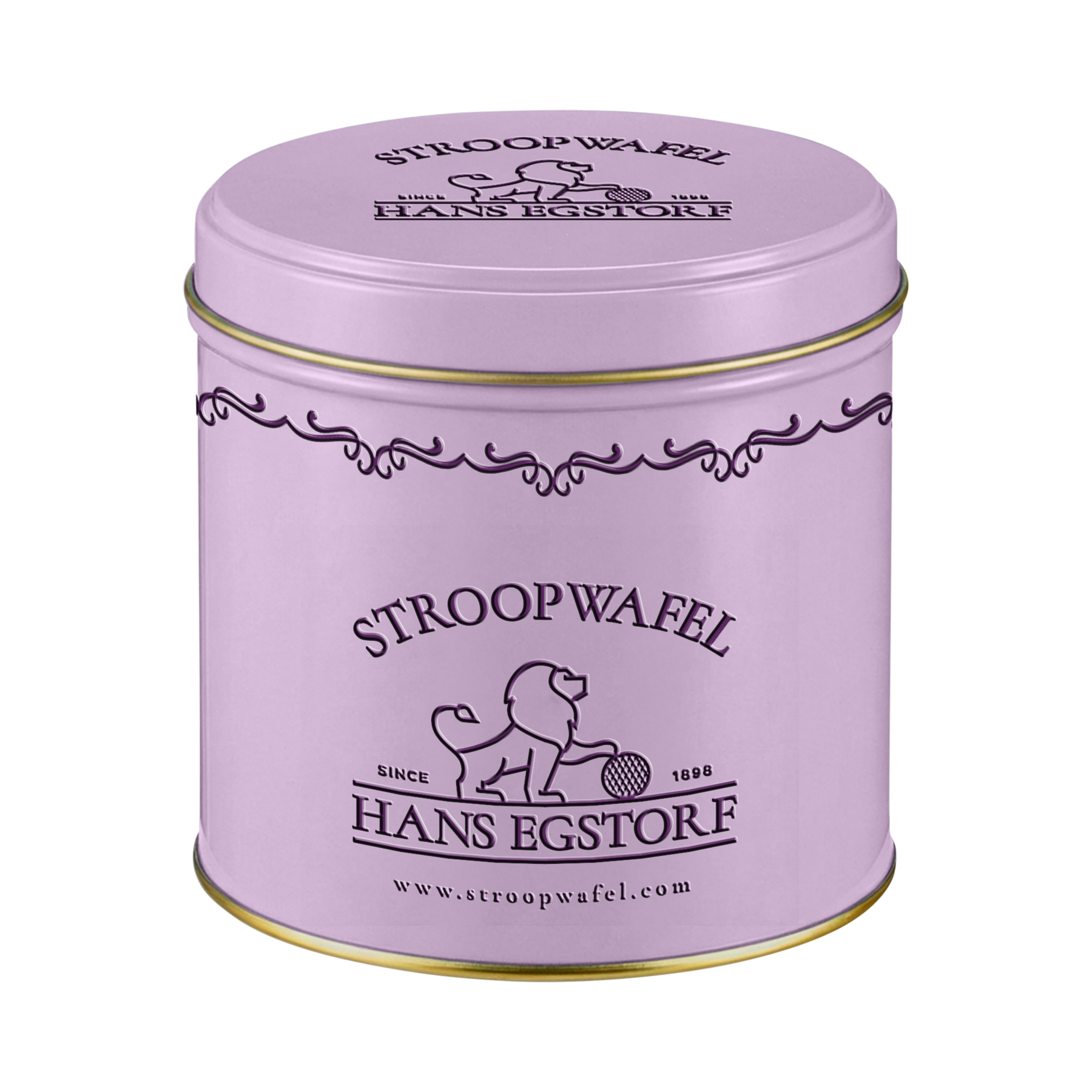 Classic Stroopwafel Pink Can - 10 pc