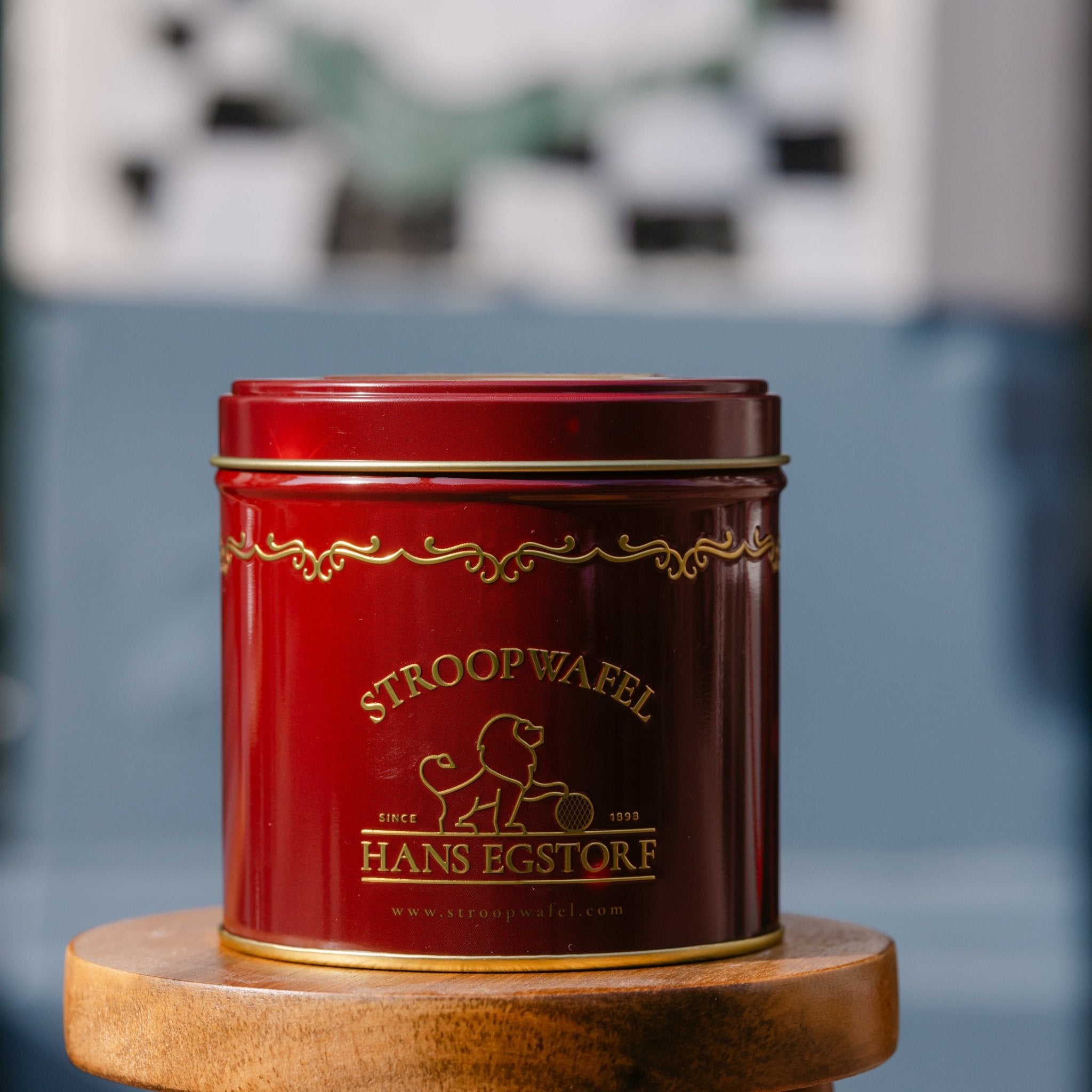 Classic Stroopwafel Red Can - 10 pc - Hans Egstorf